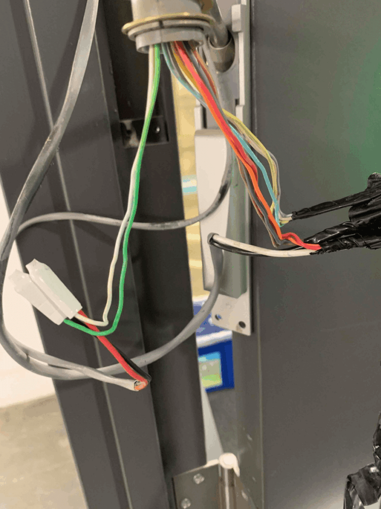 Existing Frame to Door Power Transfer with Broken Wires