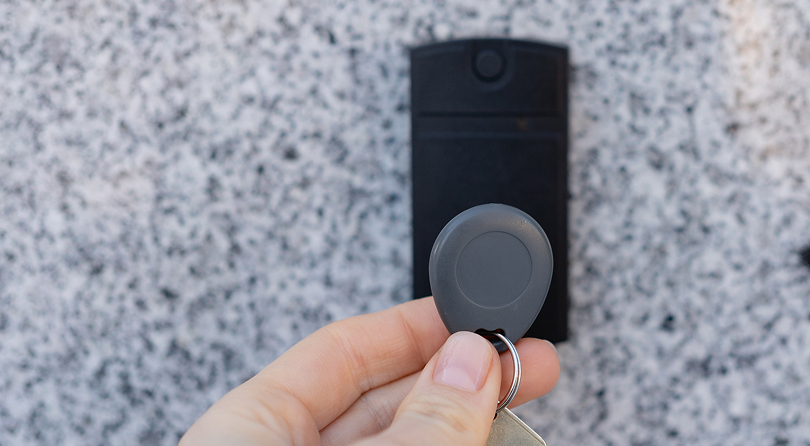 Keyfob and Card Access Systems Illustration