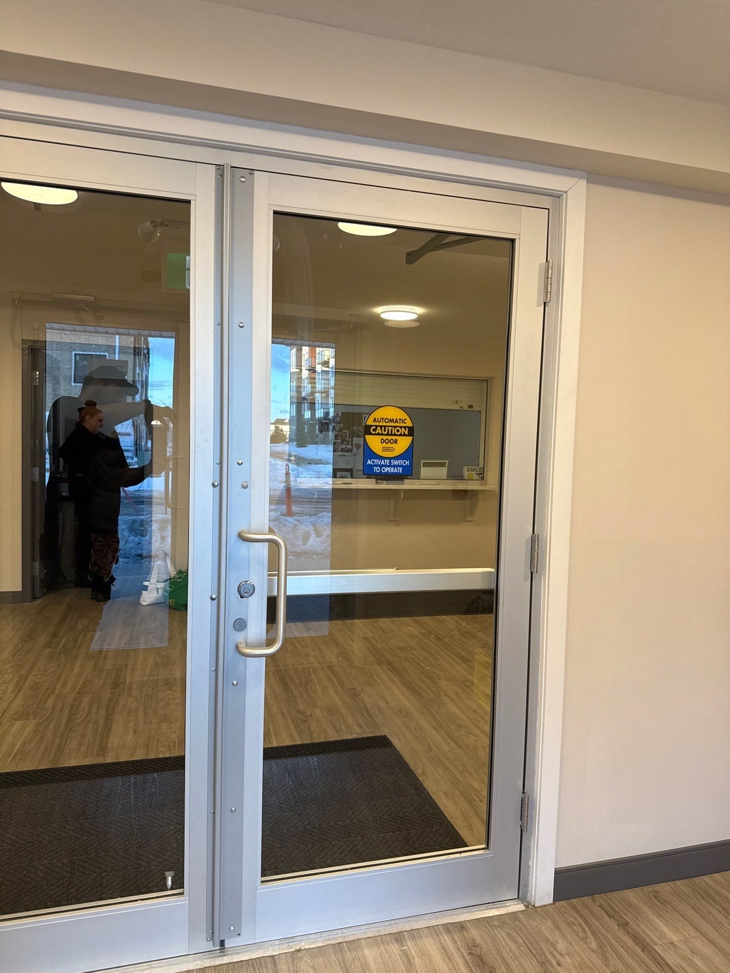 Aluminum Door Security Upgrade